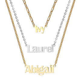 Text Custom Name Necklace 11744 0040 a main