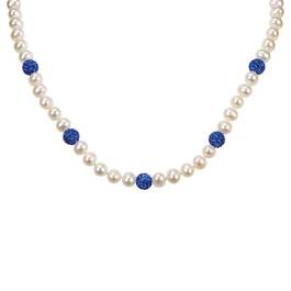 Bedazzled with Birthstones Pearl Necklace 5106 001 0 9