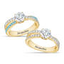 Birthstone Beauty Ring with FREE Companion Ring, Birthstone Beauty Ring with Free Companion Ring 11318 0046 c march