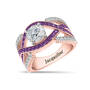 Birthstone Statement Ring 11176 0013 b february