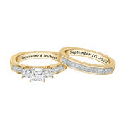 Forever Diamond Anniversary Ring Set 11662 0014 b separate