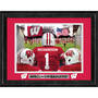 College Personalized Game Time Framed Print, College Football Personalized Print 5100 0149 s wisconsin
