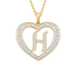 Dazzling Diamond Heart Pendant 11622 0138 a h
