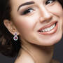 The Birthstone Dangle Earrings 11156 0017 m model