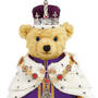 Charles III Coronation Bear by Merrythought, Charles III Coronation Bear by Merrythought 11824 0019 c closeup