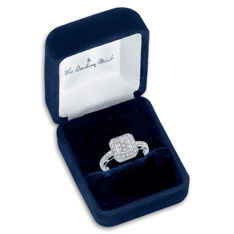 Square Flair Diamond Commitment Ring 9821 001 6 3