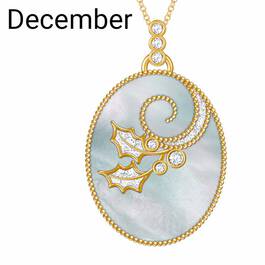 Mother of Pearl Monthly Pendants 6117 002 3 12