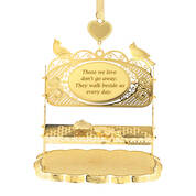 Forever with Me Deluxe Gold Remembrance Ornament 11544 0018 b ornament