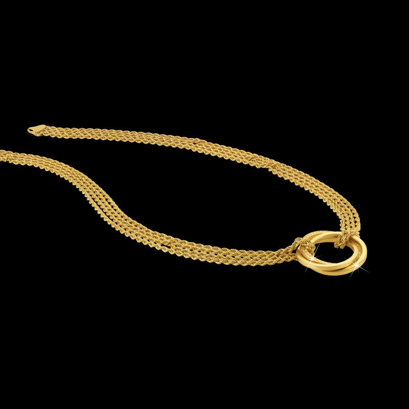 Golden Trinity Necklace 2999 001 7 1