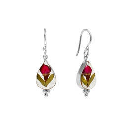 Rose Bud Sterling Silver Earrings 11142 1368 a main