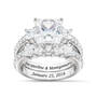 Forever Seven Carat Anniversary Ring Set 12123 0015 a main