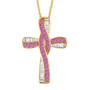 Personalized Birthstone Cross 11038 0011 j october