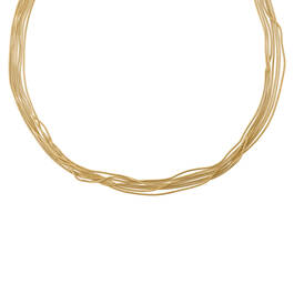 The Golden Cascade Necklace with FREE Matching Earrings 12328 0018 b necklace