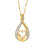 You Hold My Heart Personalized Diamond Pendant 10938 0014 c front