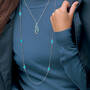 Mediterranean Magic Layered Crystal Necklace 11337 0019 m model