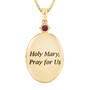 Virgin Mary Diamond Pendant, Virgin Mary Diamond Pendant 10202 0013 c back