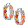 Crystal Celebrations Hoop Earrings 4608 0032 f november