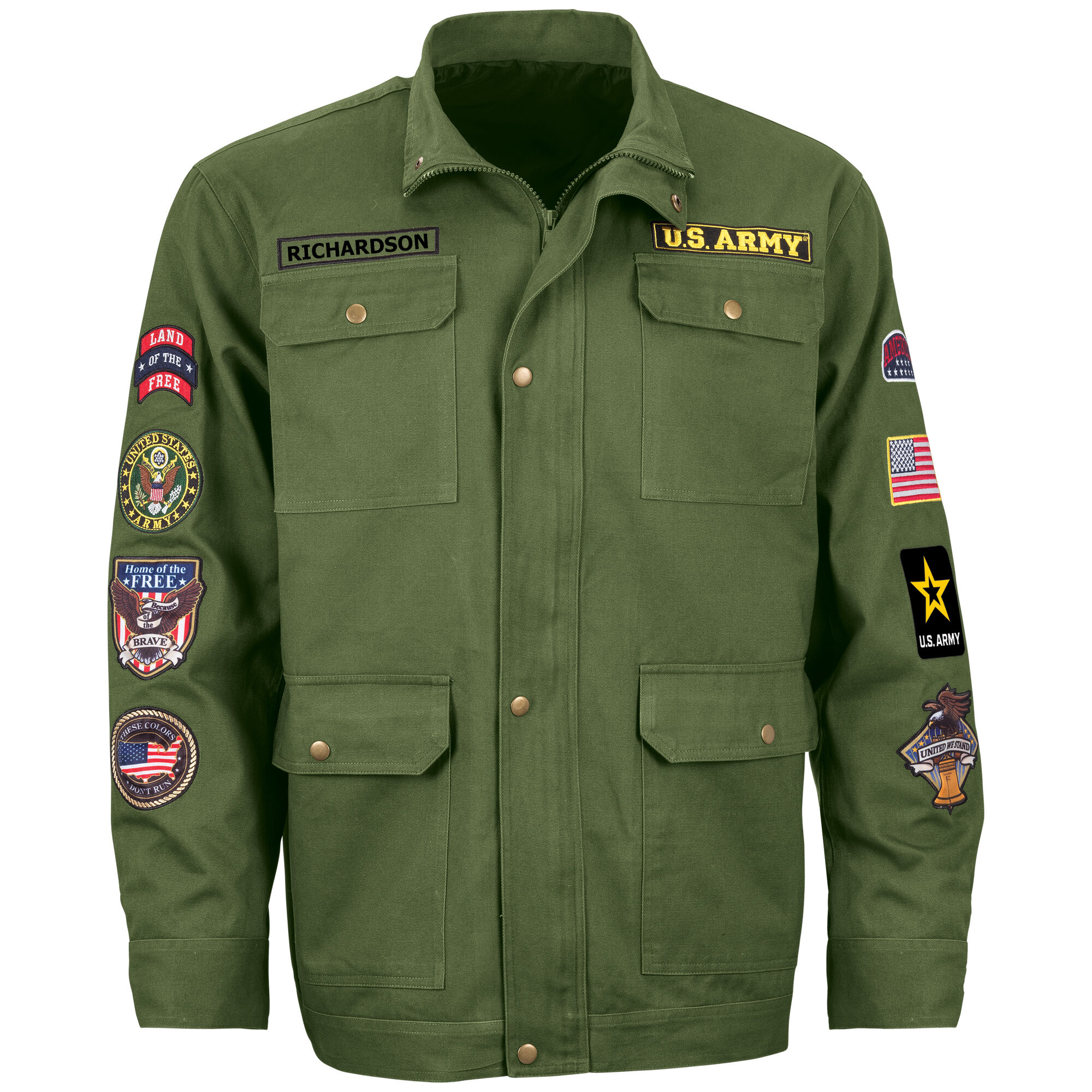 Army field jacket best sale
