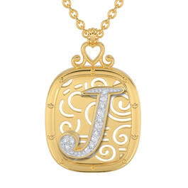 The Diamond Initial Pendant 6923 0019 a main