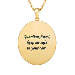 Guardian Angel Diamond Pendant 10114 0010 c back