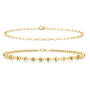 Personalized Golden Beaded Bracelet 12002 0011 a main