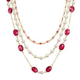 Birthstone Elegance Necklace Set 1478 001 9 7