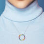 The Rainbow Eternity Pendant, The Rainbow Eternity Pendant 6913 0011 m model
