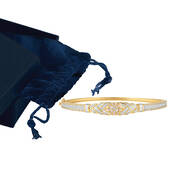 Dimensional Diamonds Bangle 11853 0013 g giftbox