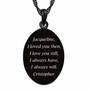 I Love You Personalized Diamond Pendant 6703 001 5 3