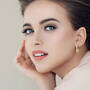 Dozen Hearts Diamond Earrings 12348 0014 m model