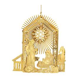 The 2018 Gold Christmas Ornament Collection 5691 001 1 6