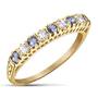 Tanzanite Eternity Ring 4381 001 9 1