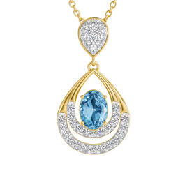 Birthstone Drop Pendant 6930 0044 l december