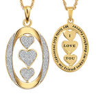 Personalized Daughter I Love You Pendant