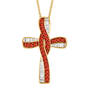 Personalized Birthstone Cross 11038 0011 a main