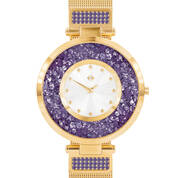 Womens Floating Birthstone Watch 10388 0019 b february