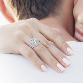 Promise Forever Anniversary Ring Set 11024 0017 m model