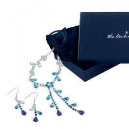 Sparkling Beauty Crystal Necklace Earring Set 10056 0010 g gift box