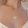 Love's Embrace Diamond Necklace, Loves Embrace Diamond Necklace 10382 0015 m model