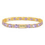 Birthstone & Diamond Tennis Bracelet 12017 0014 f june