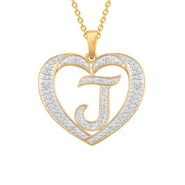 Dazzling Diamond Heart Pendant 11622 0138 a j