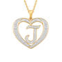 Dazzling Diamond Heart Children's Pendant, Dazzling Diamond Heart Pendant 11622 0138 a j