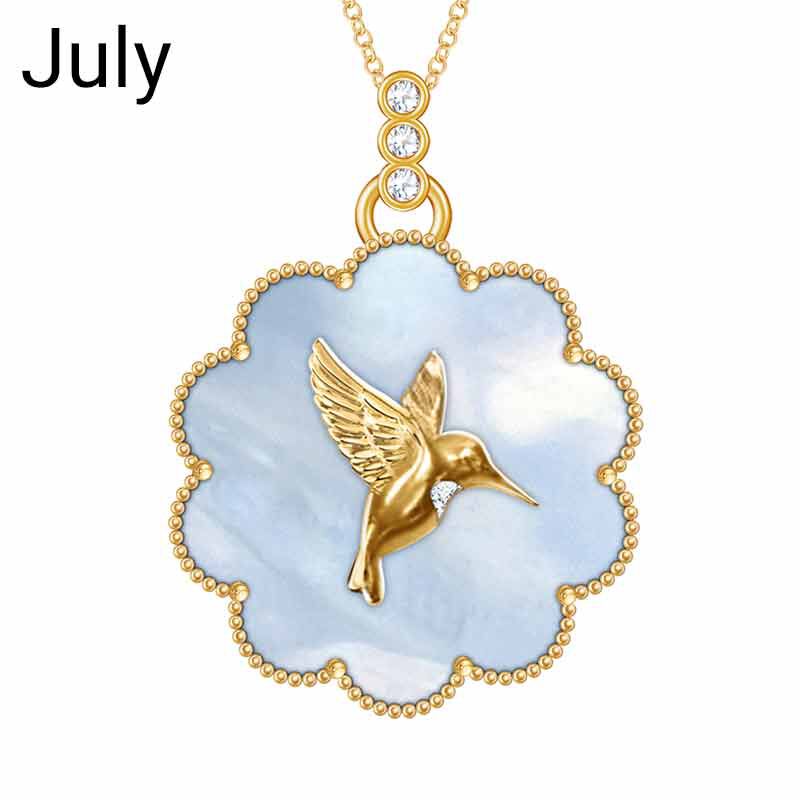 Mother of Pearl Monthly Pendants 6117 002 3 7