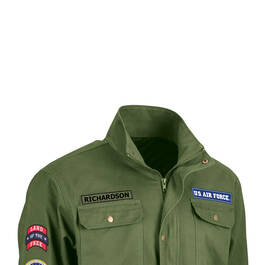 The US Air Force Field Jacket 10539 0025 e detail