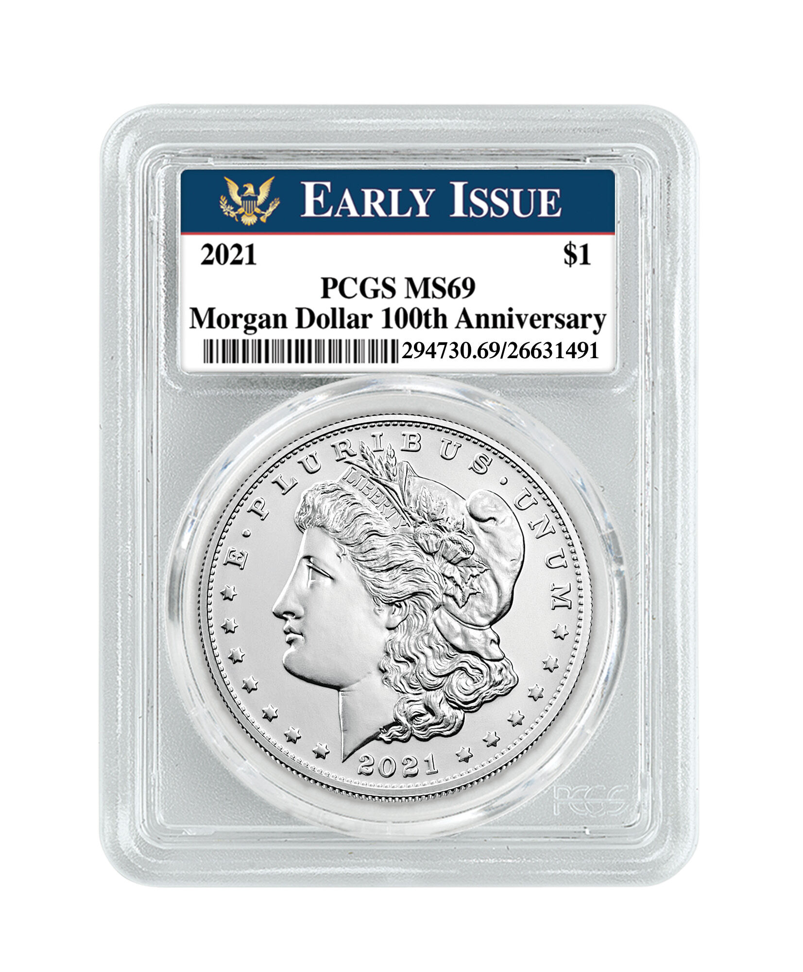 philadelphia mint morgan silver dollar anniversary C4M a Main
