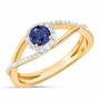 Birthstone  Diamond Ring 1099 001 8 9