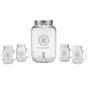 The Personalized Mason Jar Dispenser Set 10585 0010 a main