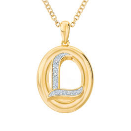 Diamond Initial Pendant 1250 0054 l pendant