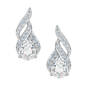 Genuine Birthstone & Diamond Earrings, Genuine Birthstone and Diamond Earrings 11573 0020 d april