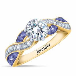 Birthstone Swirl Personalized Ring 5361 001 0 2